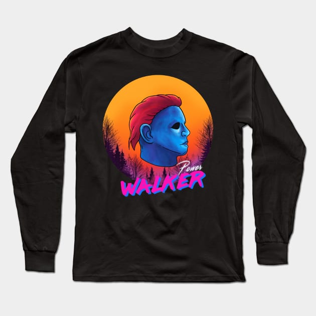 Power Walker Long Sleeve T-Shirt by TheArtOfStevenG